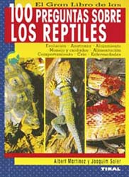 Libro. El gran libro de las 100 preguntas sobre los reptiles