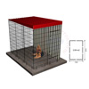 Jaula modular perros 2,69 m2